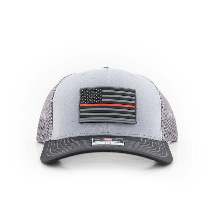 Hotshot Brewing - Thin Red Line PVC Patch Snapback