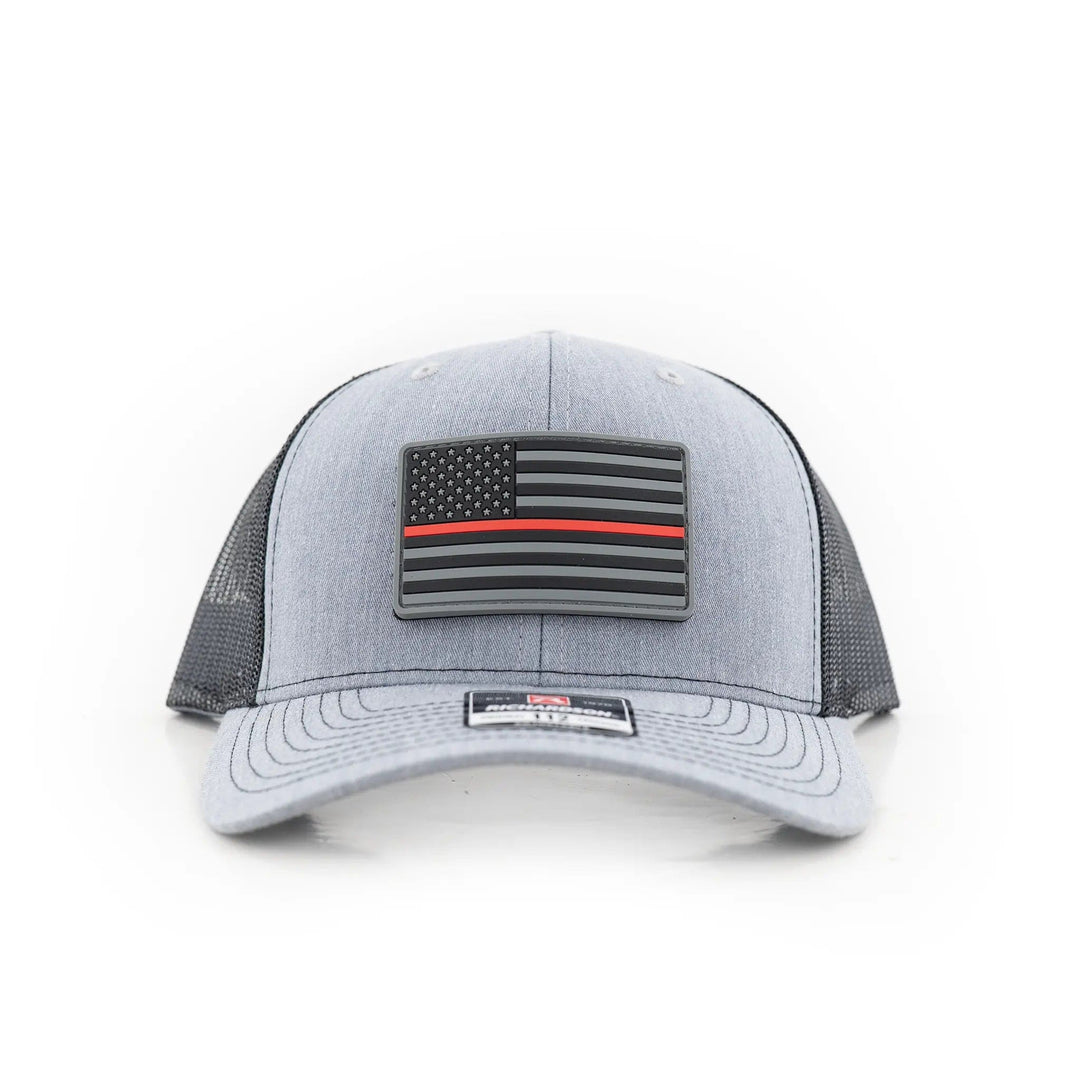 Hotshot Brewing - Thin Red Line PVC Patch Snapback