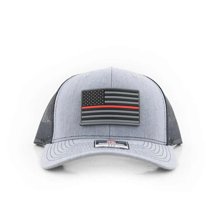 Hotshot Brewing - Thin Red Line PVC Patch Snapback