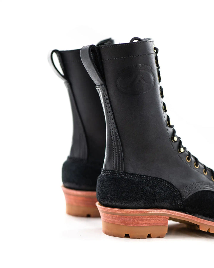 the superduty honey work boot from jk boots in black 03